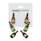 New Year's Eve Bottle Drop Festive Costume Earrings Jewelry for Women